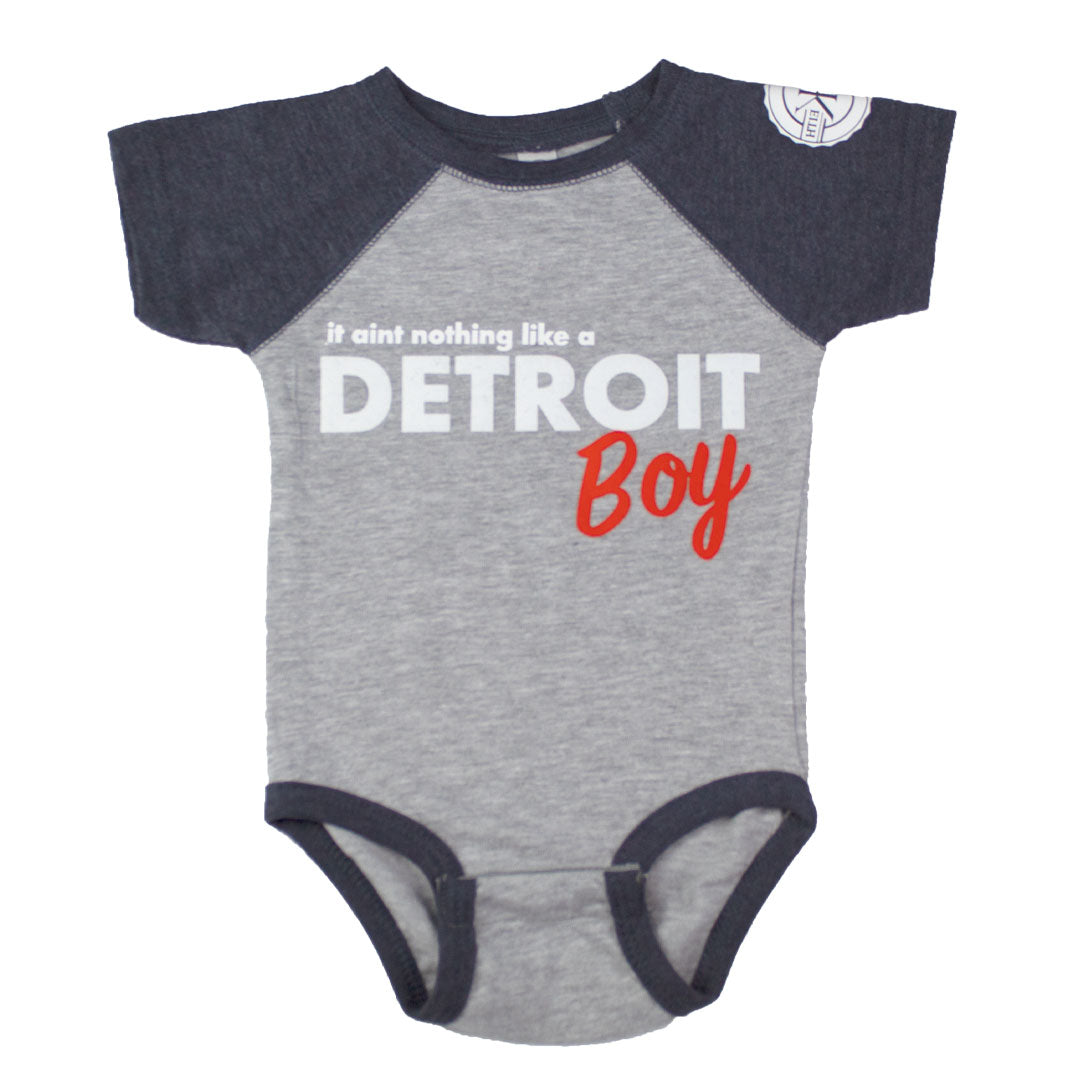 Detroit Boy onesie