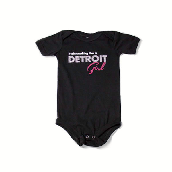 Detroit Girl Baby Onesies